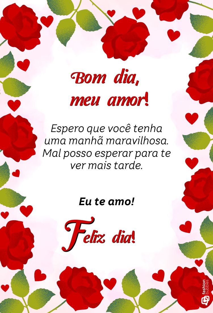 frases de bom dia carinhosas