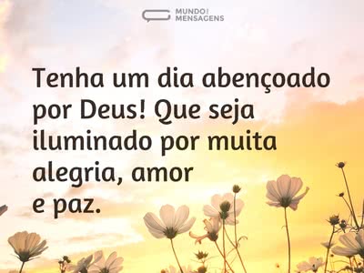 mensagem de reflexão para o dia