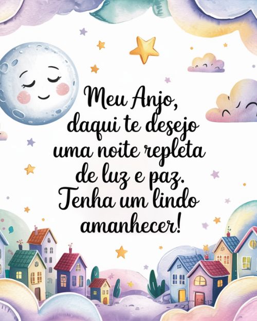 mensagem de boa noite para status