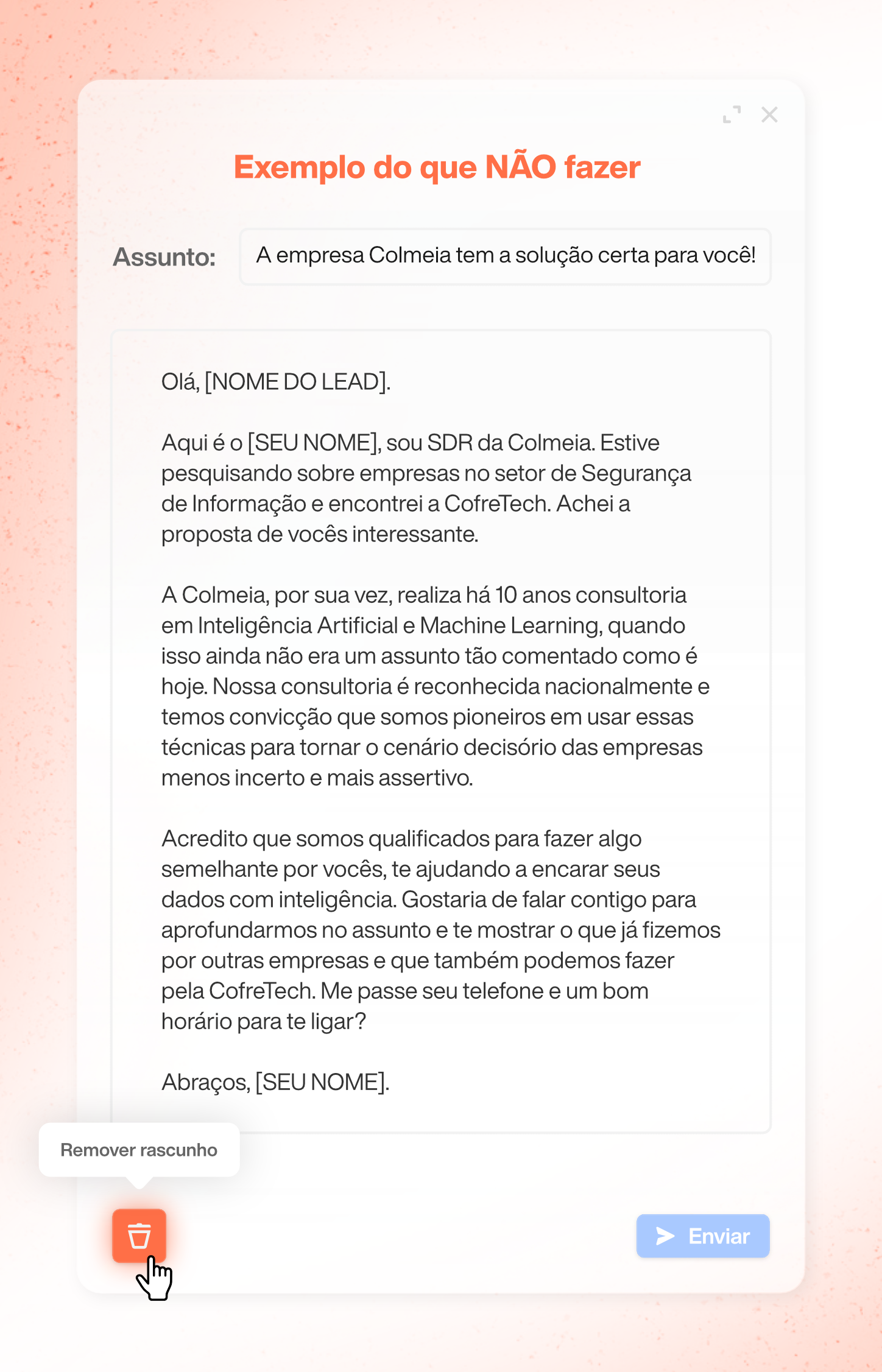 5 ideias de títulos:
1. Desvendando 