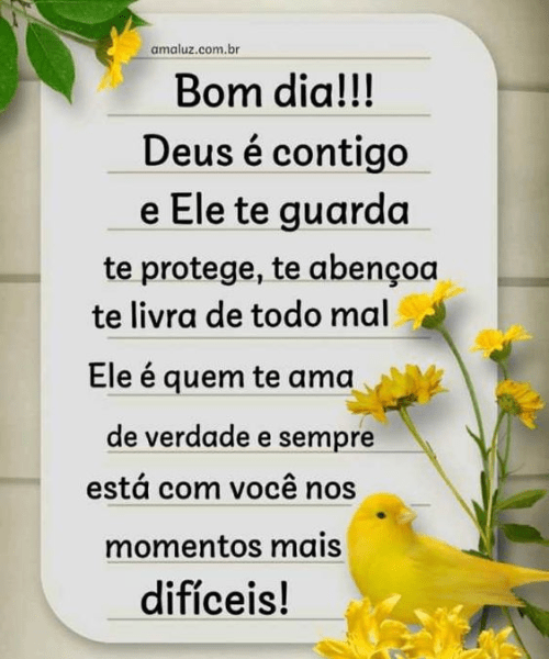 bom dia para família