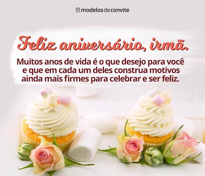 parabéns irmã guerreira