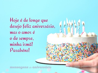 mensagem emocionante para irmã
