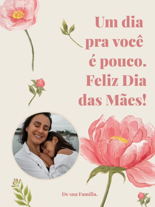 whatsapp mensagem dia das mães