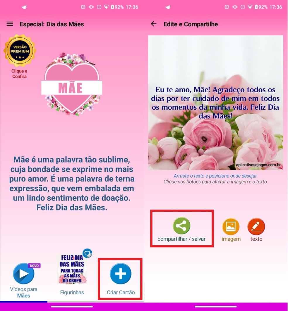mensagens dia das mães curtas e emocionantes para whatsapp