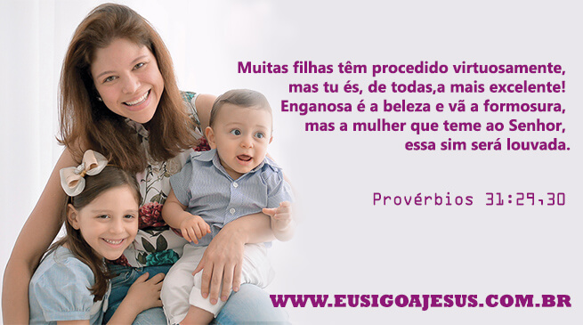 textos bíblicos para mães evangélicas