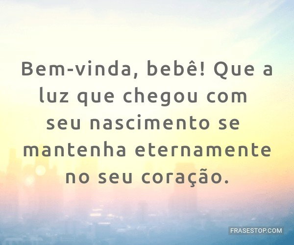 mensagem de nascimento para neto