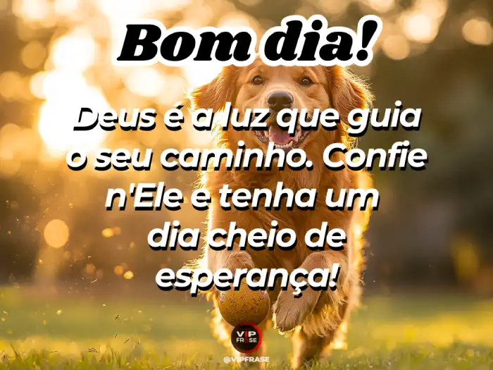 bom dia com fé e esperança bíblica