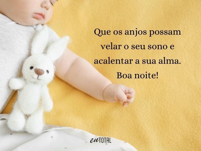 mensagem carinhosa para dormir