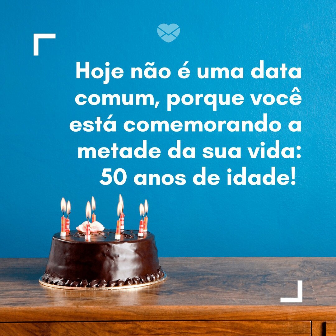 reflexão 50 anos de vida