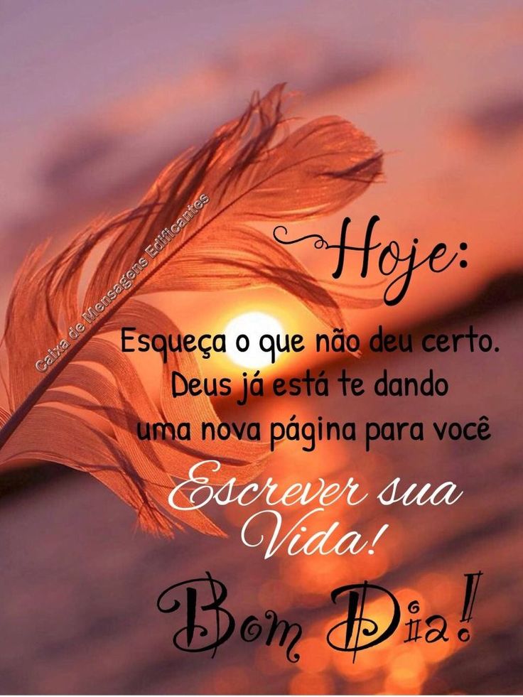 bom dia inspirador