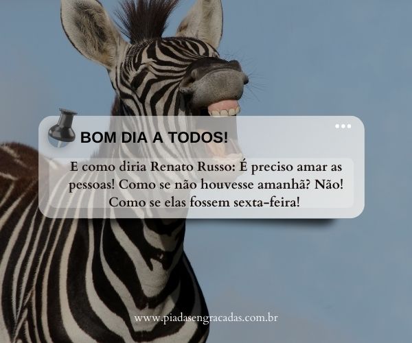 bom dia para parceiro(a) engraçado