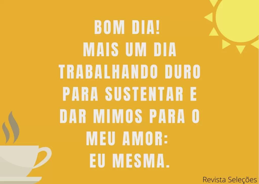 bom dia inteligente e curto