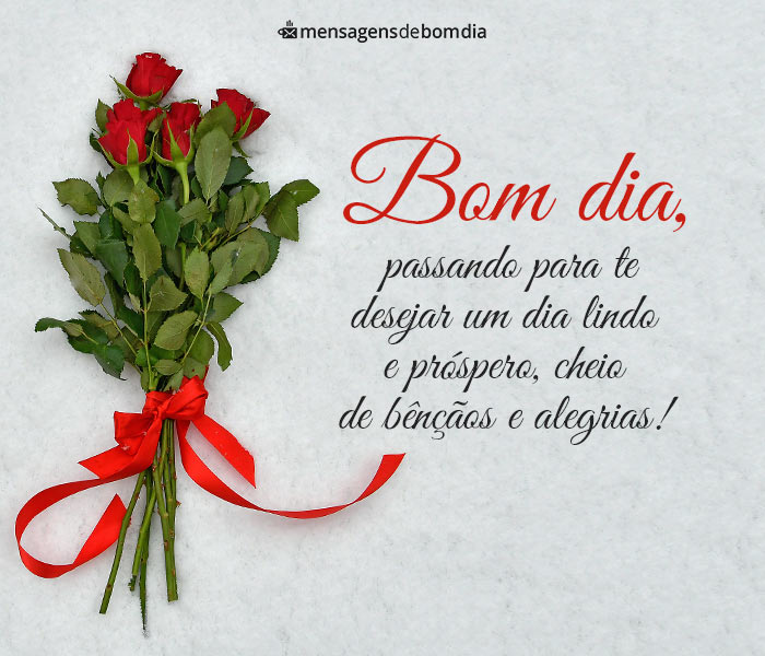 bom dia com carinho