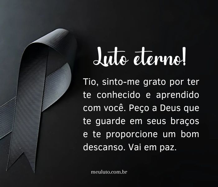 frases para tio falecido