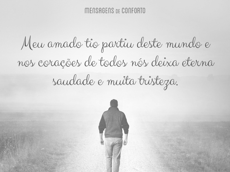 luto por tio querido