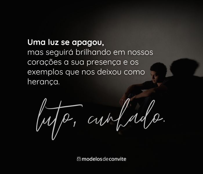 saudade tio mensagem