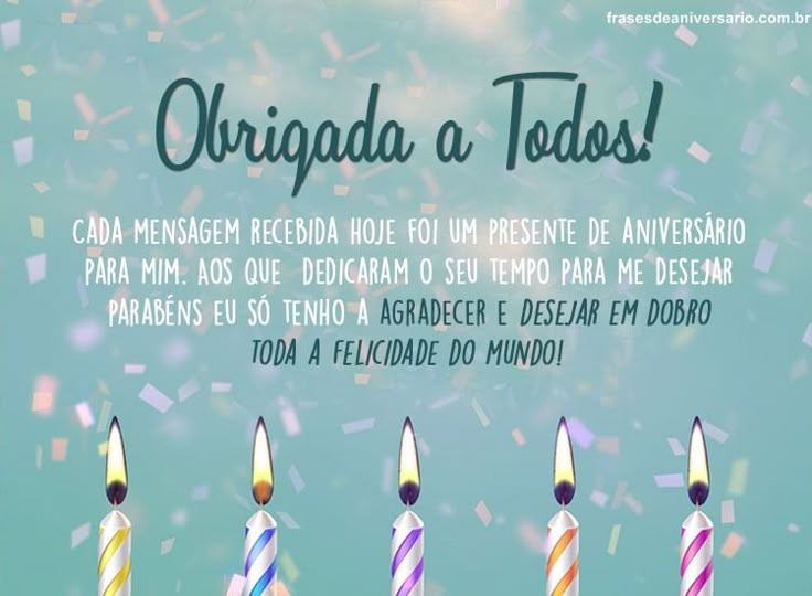 agradecer mensagens aniversário facebook
