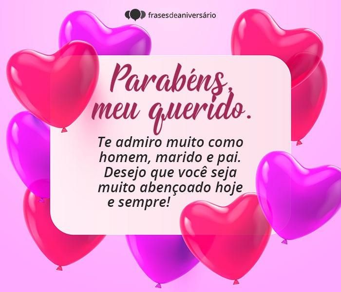 mensagens de aniversário para homem