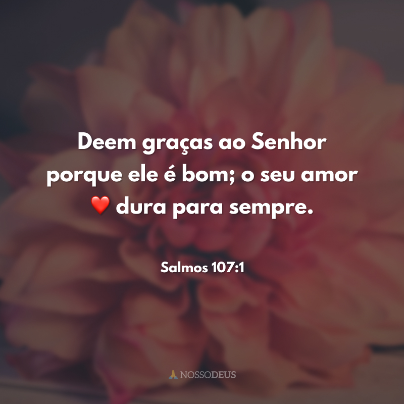 frases bíblicas de louvor e gratidão