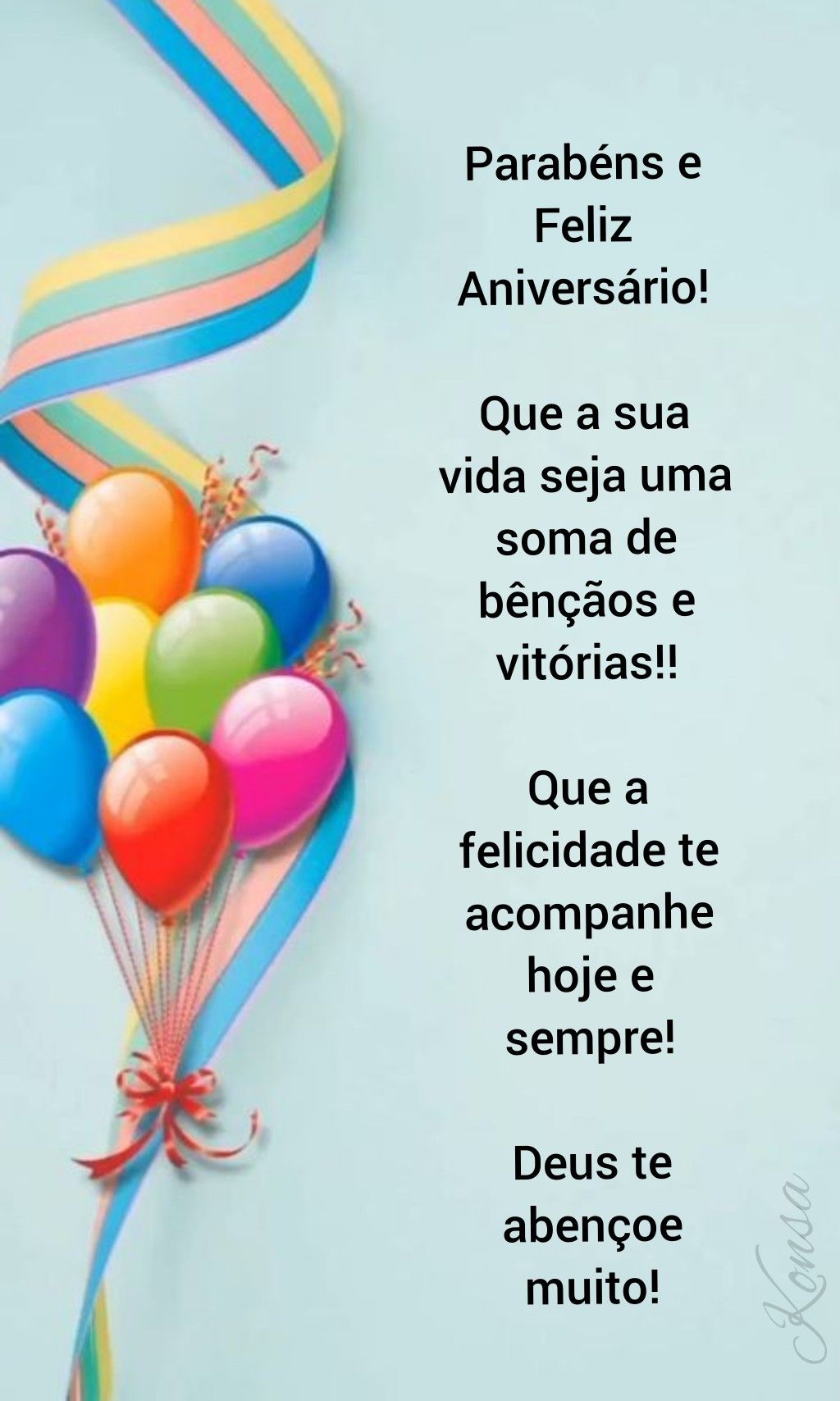 mensagem bíblica para aniversário de familiar