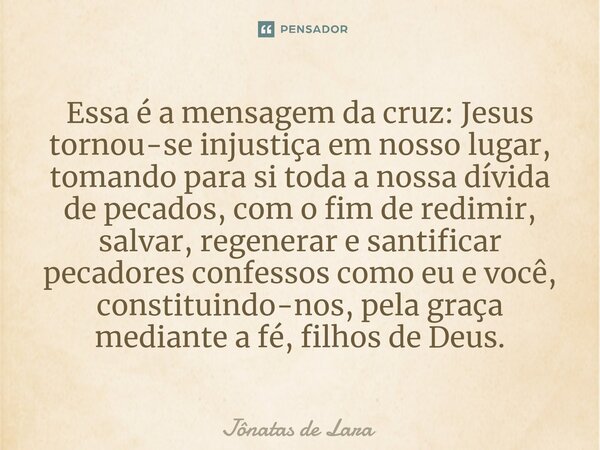 significado da cruz na bíblia