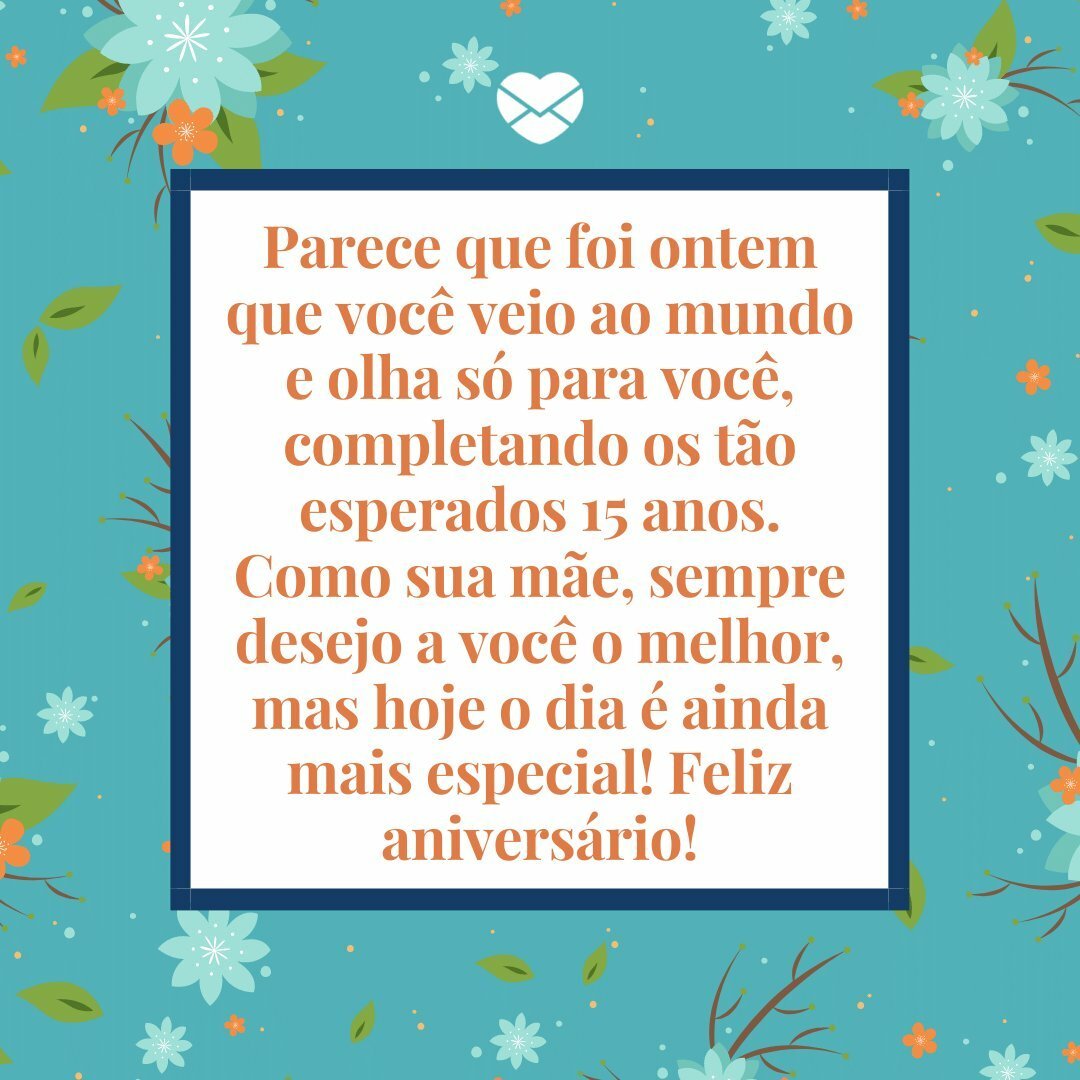 parabéns 15 anos debutante