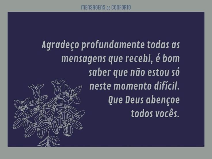 cartão de agradecimento por solidariedade
