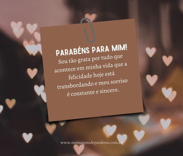 mensagem reflexiva aniversário