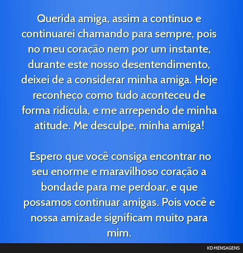 mensagens de aniversário para amiga