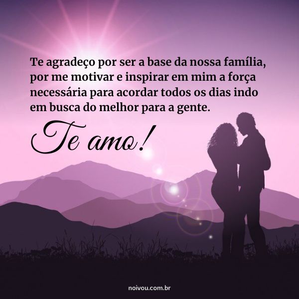mensagem romântica para esposa no celular