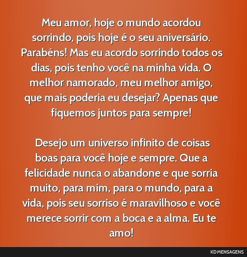 declarar amor hoje