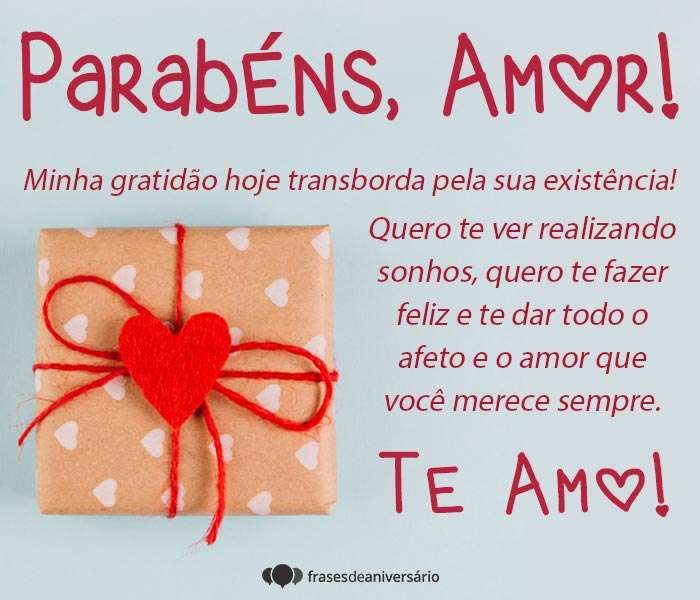 cartão de aniversário para marido