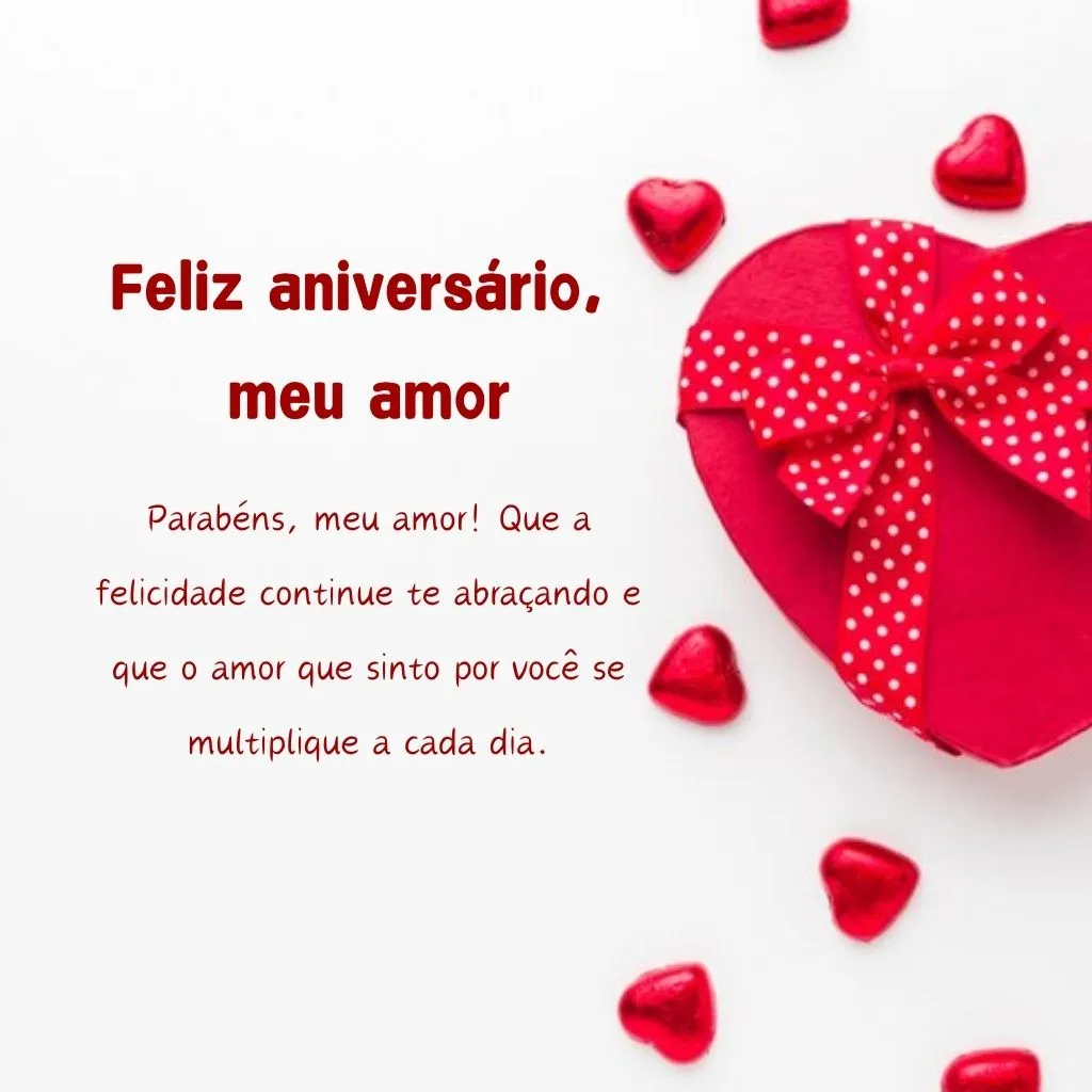 textos de aniversário para a pessoa amada