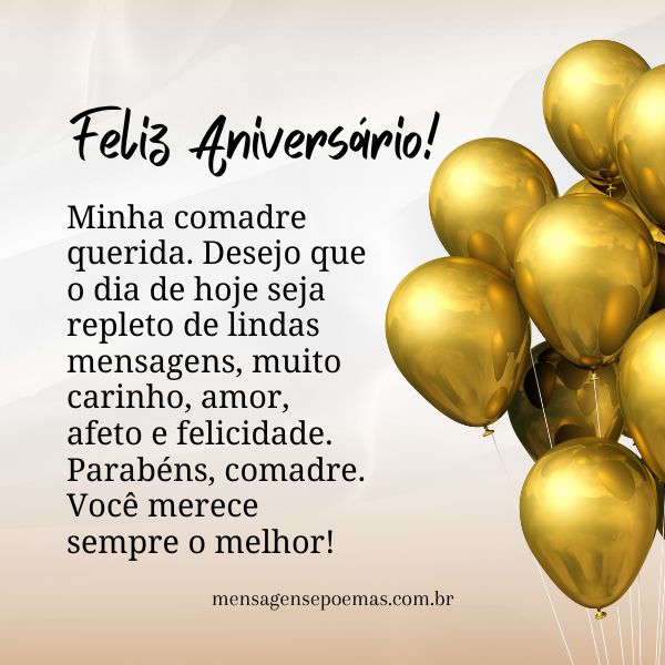 feliz aniversário comadre religiosa