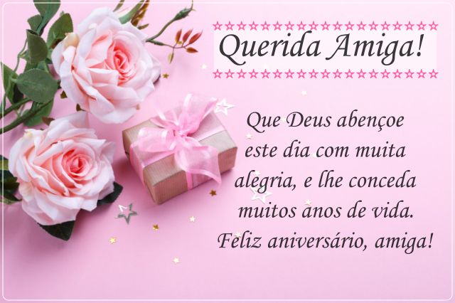 mensagem de aniversário para melhor amiga