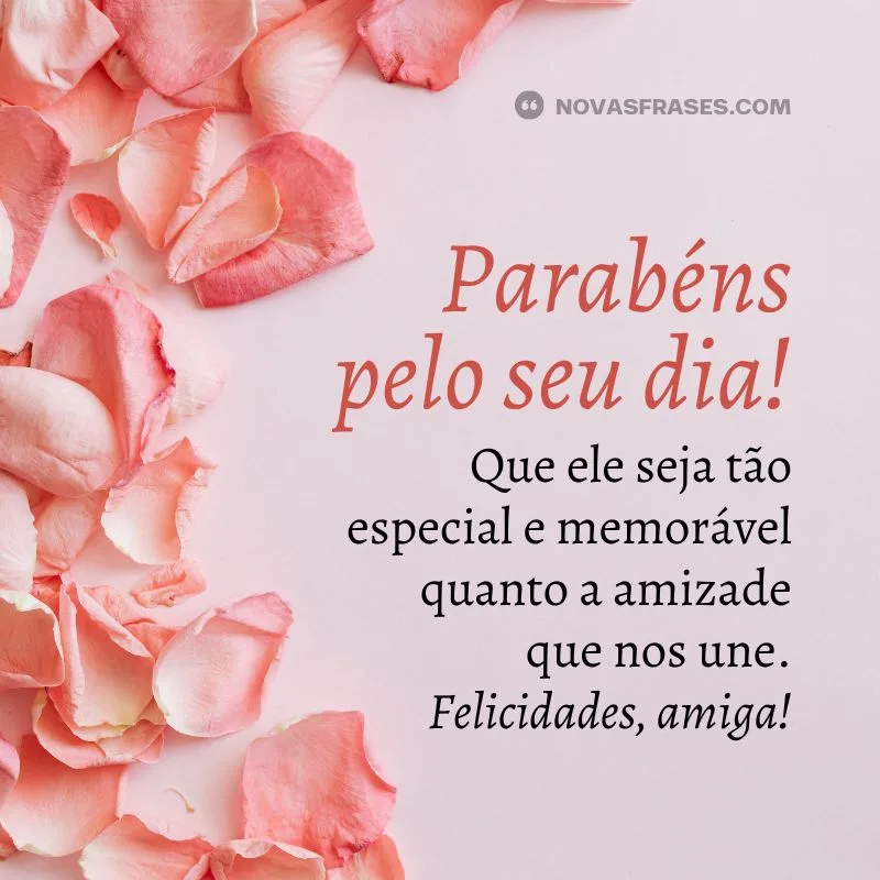 frases de aniversário para amiga especial