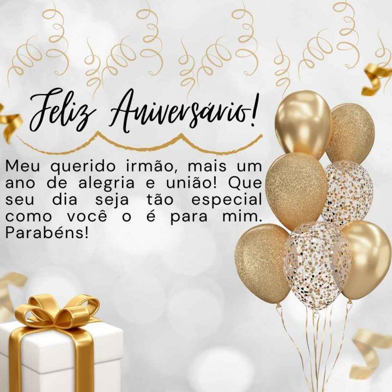 feliz aniversário irmão querido