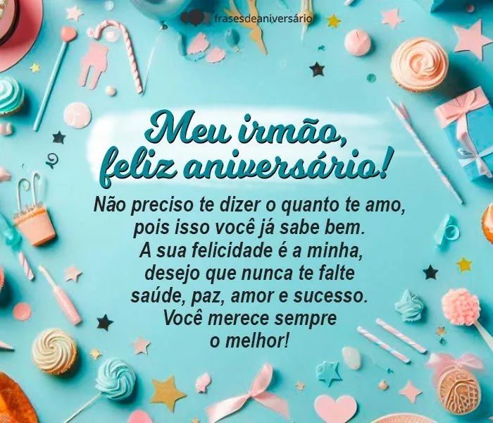 mensagem de aniversário evangélica para irmão