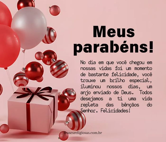frases de aniversário para irmã evangélica