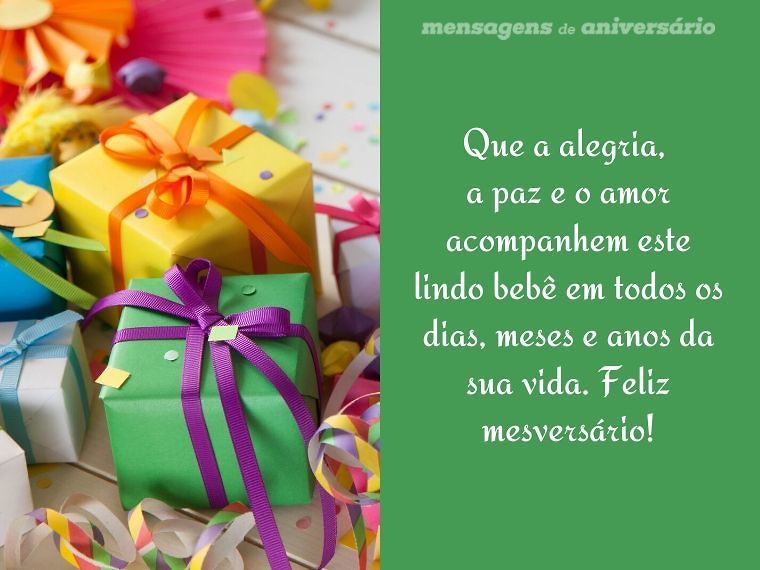 mensagem de aniversário para menino