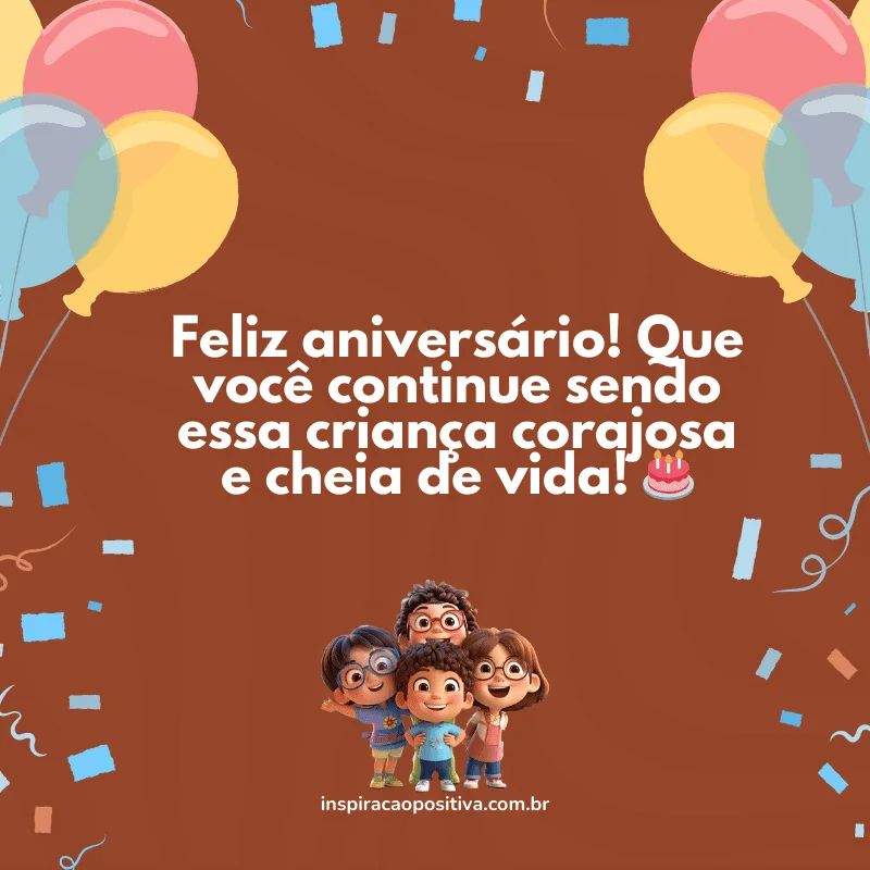 mensagem de aniversário para menina
