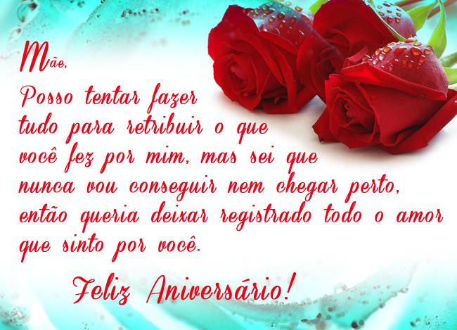como desejar feliz aniversário para mãe