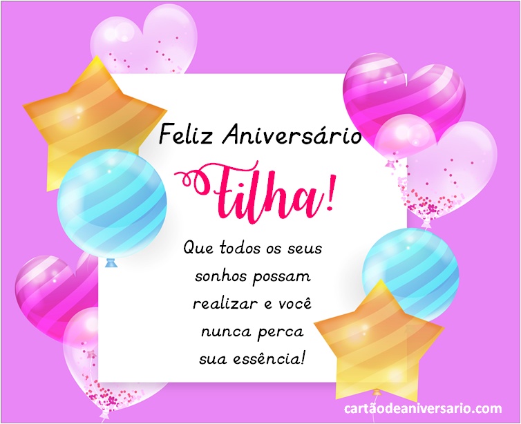 frase aniversário filha instagram emoção