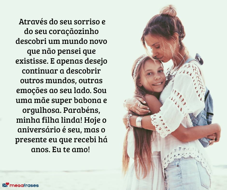 feliz aniversário filha declaração instagram