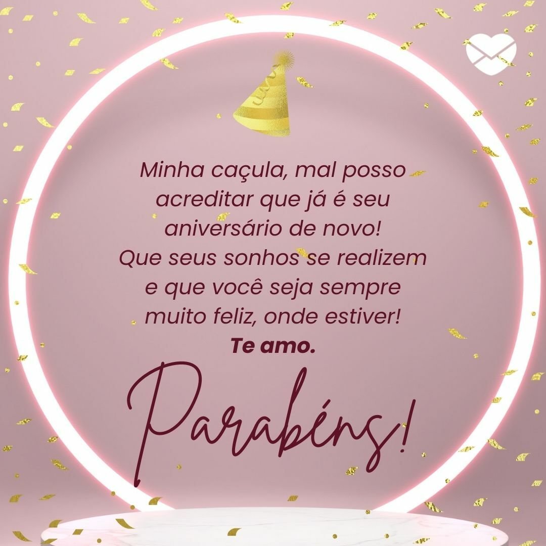 mensagem de aniversário para filha pequena instagram