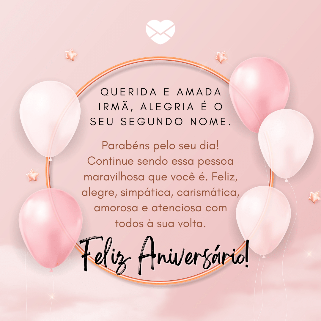 ideias de aniversário para irmã com música