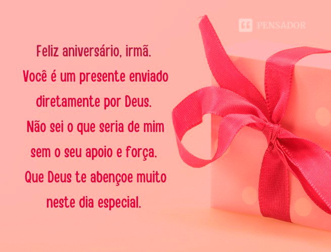 aniversário da irmã: bênçãos e orações