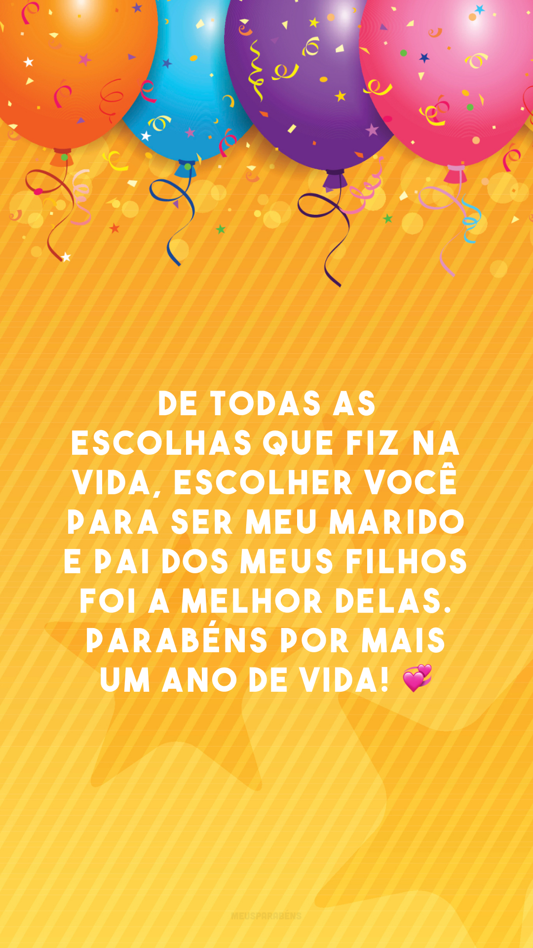 mensagens curtas para marido e pai
