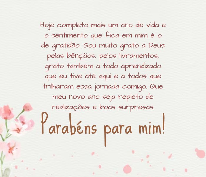 citações de aniversário para si mesmo